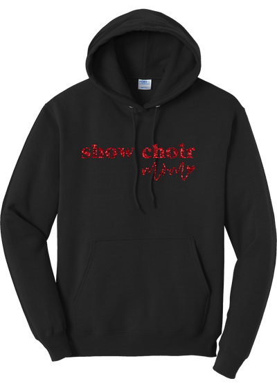 Show Choir Mom Glitter Hoodie