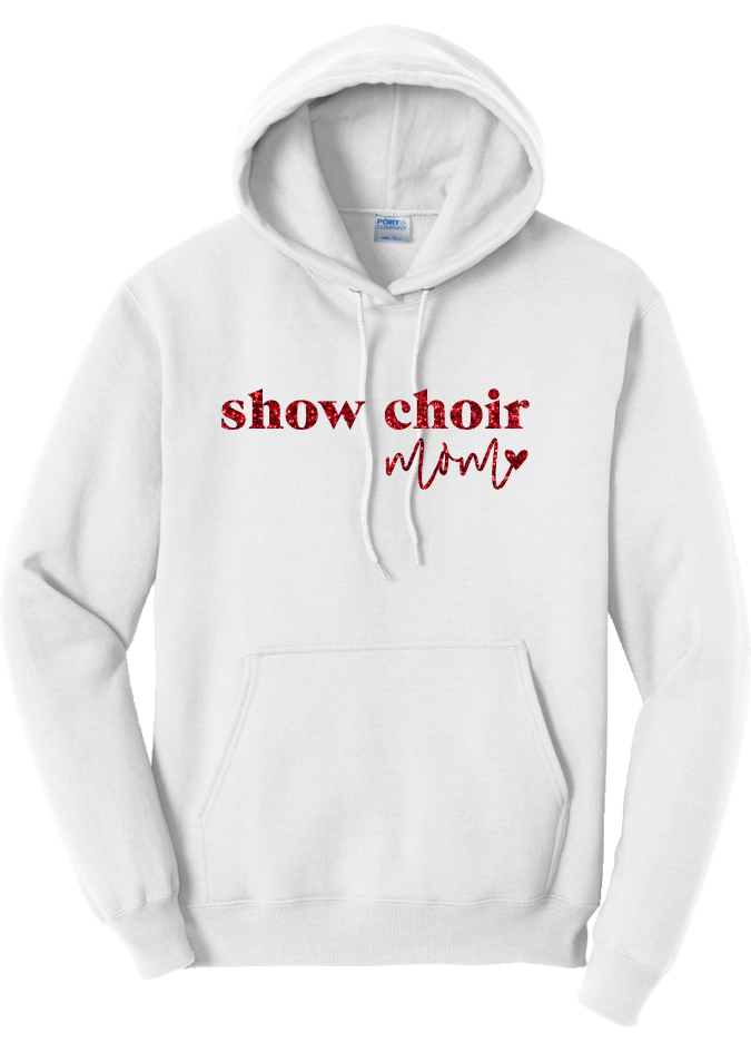 Show Choir Mom Glitter Hoodie