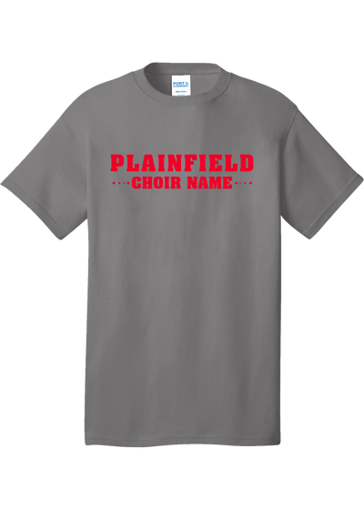 Plainfield Middle School Choir Name Design 2 T-shirt - YSD