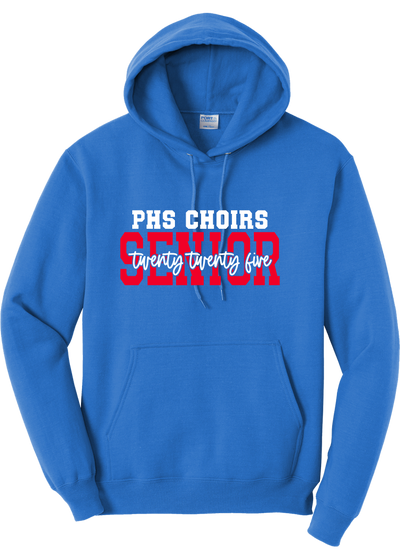 Plainfield Senior 2025 Cursive Hoodie