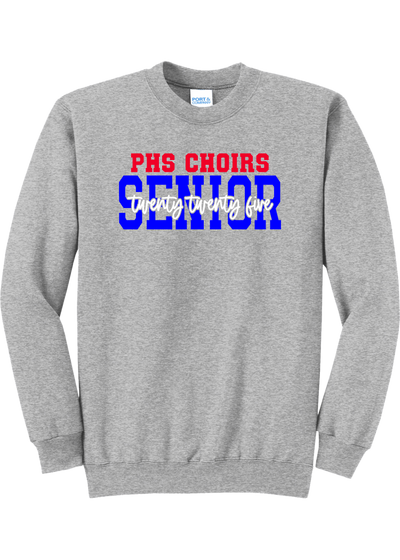 Plainfield Senior 2025 Cursive Crewneck