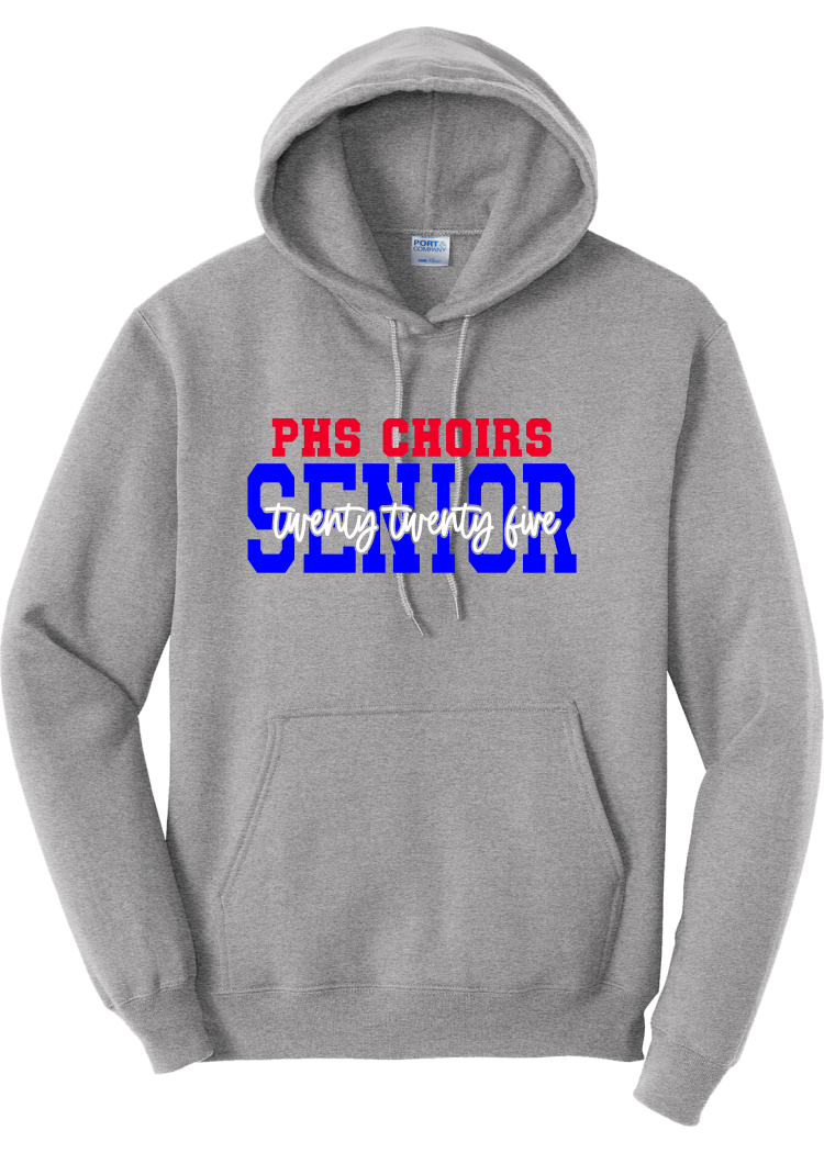 Plainfield Senior 2025 Cursive Hoodie