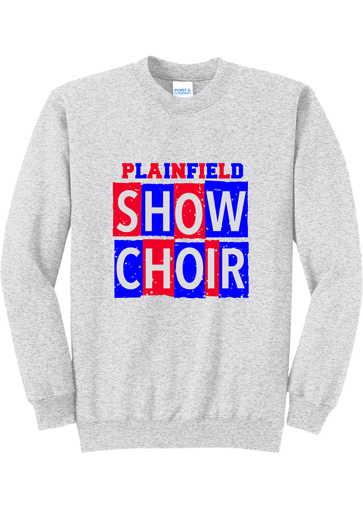 Plainfield Show Choir Blocks Crewneck - YSD