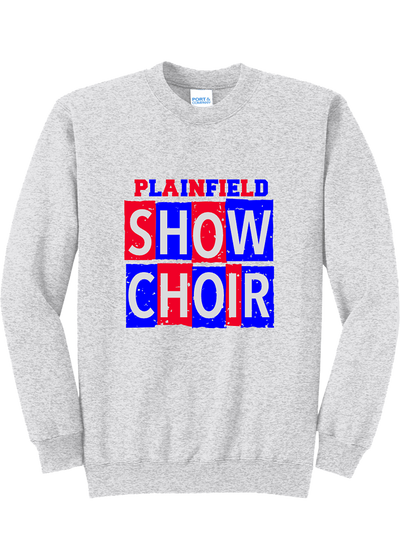 Plainfield Show Choir Blocks Crewneck - YSD