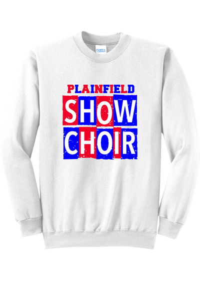 Plainfield Show Choir Blocks Crewneck - YSD