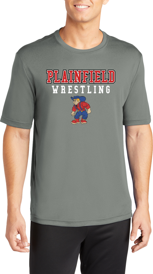 Plainfield Wrestling T-shirt - Y&S Designs, LLC