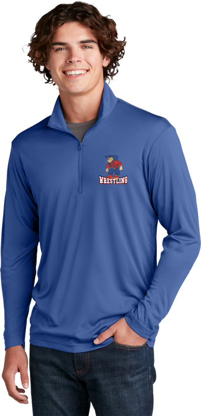 Plainfield Wrestling 1/4-Zip Pullover - Y&S Designs, LLC