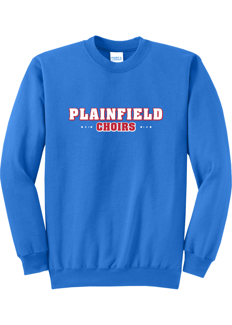 Plainfield Choirs Design 1 Crewneck - YSD