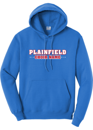 Plainfield High School Choir Names Design 1 Hoodie - YSD