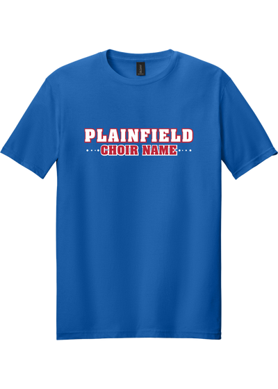 Plainfield Middle School Choir Name Design 1 T-shirt - YSD