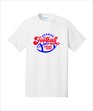 QUAKER FOOTBALL WHITE TSHRIT - YSD