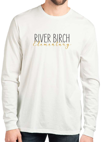 River Birch Elementary Unisex Long Sleeve Tee - Y&S Designs, LLC