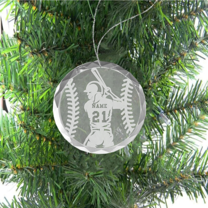 SOFTBALL ORNAMENT - YSD