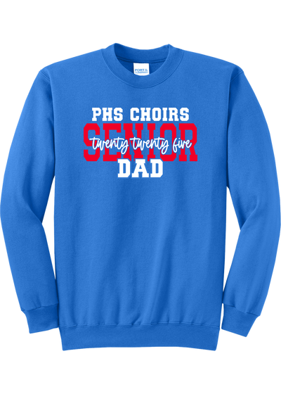 Plainfield Choirs Senior DAD,MOM 2025 Cursive Crew