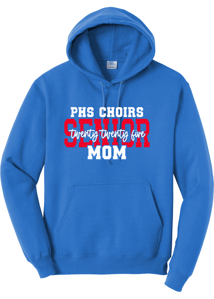 Plainfield Choirs Senior DAD,MOM 2025 Cursive Hoodie