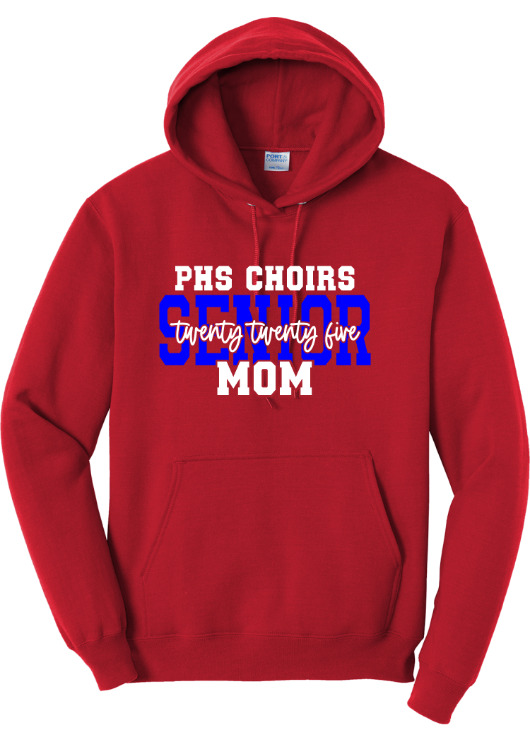 Plainfield Choirs Senior DAD,MOM 2025 Cursive Hoodie