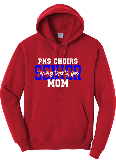 Plainfield Choirs Senior DAD,MOM 2025 Cursive Hoodie