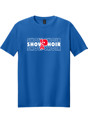 Plainfield Show Choir repeated T-shirt - YSD