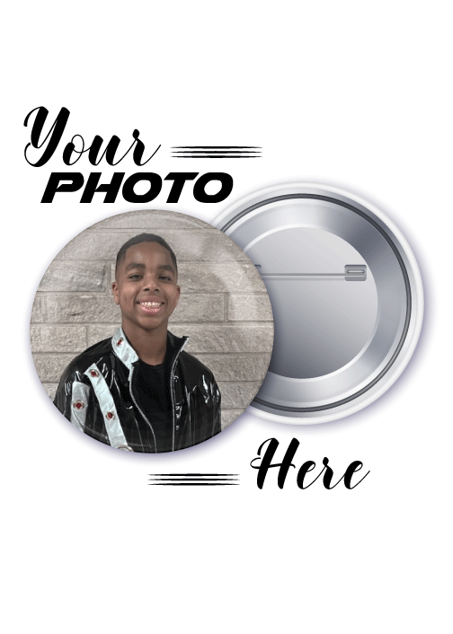 3.5 inch Photo Button