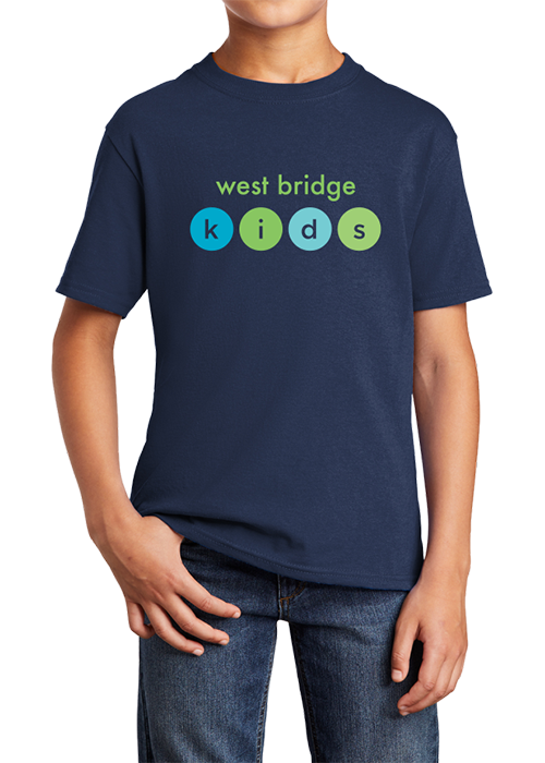 West Bridge Church Youth Core Cotton Tee Color - YSD