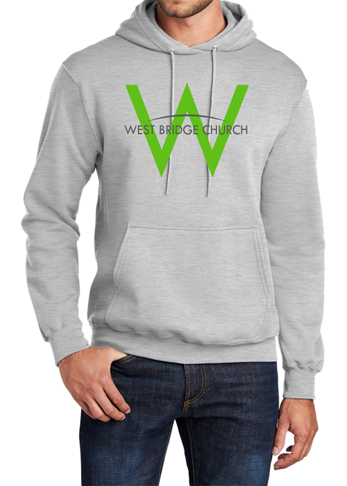 West Bridge Church Core Fleece Pullover Hooded Sweatshirt - YSD