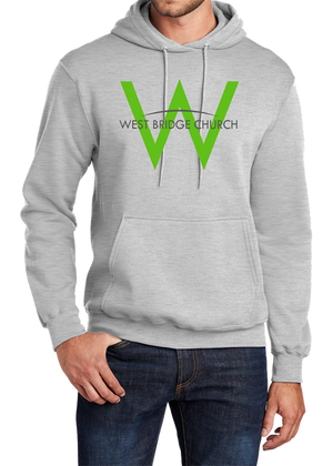 West Bridge Church Core Fleece Pullover Hooded Sweatshirt - YSD