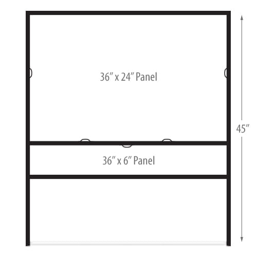 24 X 36 REAL ESTATE FRAME SIGN - Y&S Designs, LLC