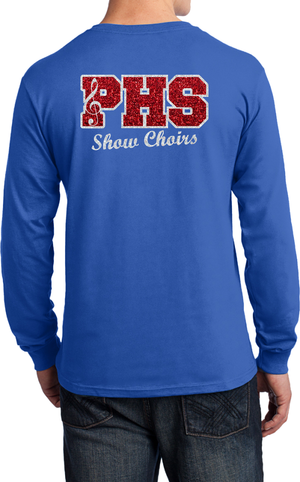 PLAINFIELD CHOIRS LONGLSEEVE SHIRT - Y&S Designs, LLC